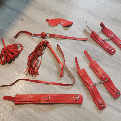 BDSM und Bondage Set